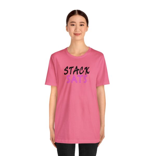 Stack SATS Unisex Jersey Short Sleeve Tee (B/P/H) - Image 135