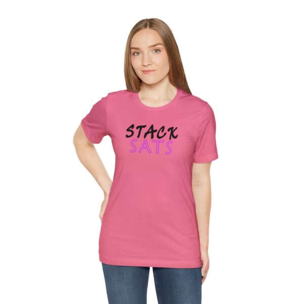 Stack SATS Unisex Jersey Short Sleeve Tee (B/P/H) - Image 137