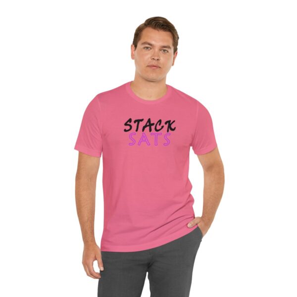 Stack SATS Unisex Jersey Short Sleeve Tee (B/P/H) - Image 138