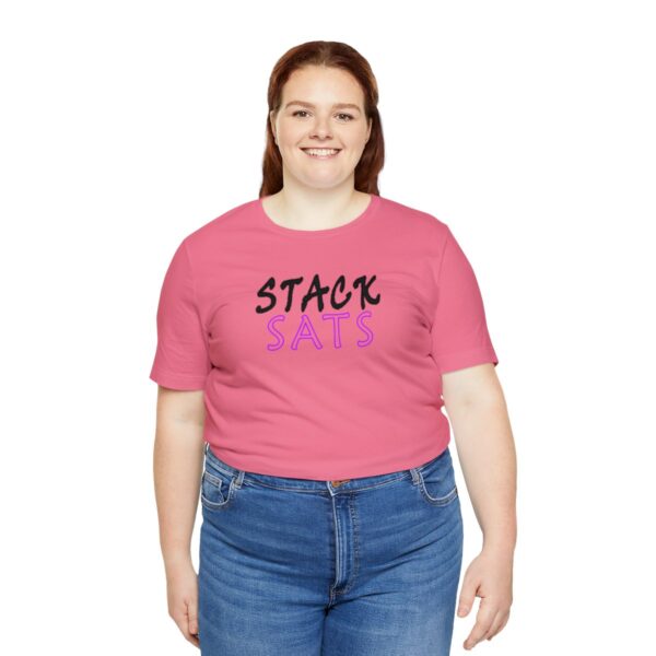 Stack SATS Unisex Jersey Short Sleeve Tee (B/P/H) - Image 139