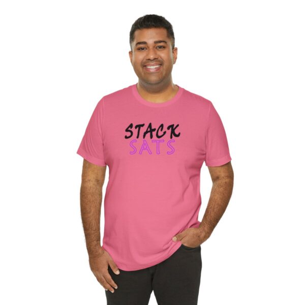 Stack SATS Unisex Jersey Short Sleeve Tee (B/P/H) - Image 140