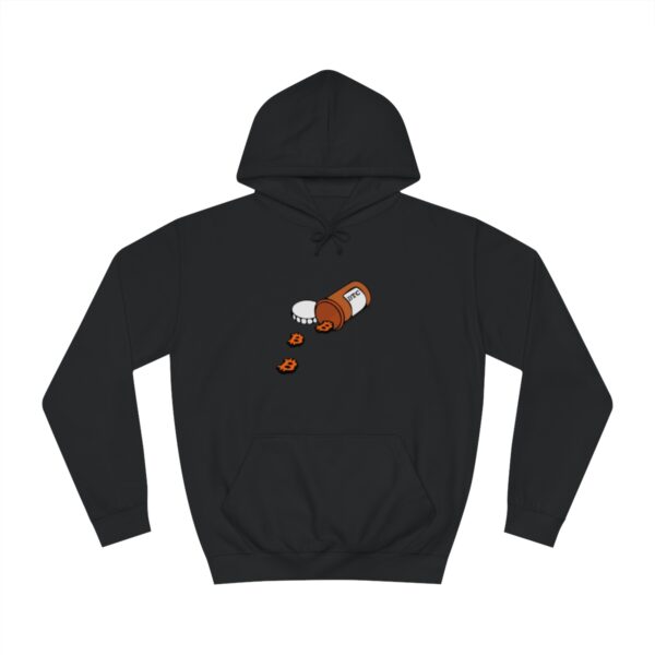 BTC Pill spill Unisex College Hoodie